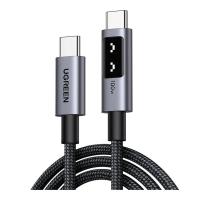 ราคา CHARGER CABLE (สายชาร์จ) UGREEN L509 ROBOT USB-C TO USB-C 100W 1M (35501) (GRAY) (#1062000192) (72376)