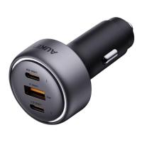 ราคา CAR ADAPTER CHARGER (ที่ชาร์จในรถยนต์) AUKEY PATHFINDER MIX3 66W 1 USB-A/2 USB-C (CC-P1) (DARK GRAY) (#1075000088) (72763)