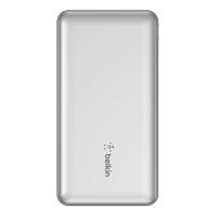 ราคา POWER BANK (พาวเวอร์แบงค์) BELKIN BOOSTCHARGE 10000 mAh - SILVER (BPB011BTSL) (#1075000047) (73140)