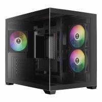 ราคา CASE (เคส) GAMDIAS AURA GC10M ARGB MICRO-ATX - BLACK (#1017000315) (74557)
