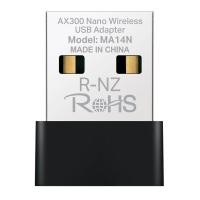 ราคา WIRELESS USB ADAPTER (ยูเอสบีไวไฟ) MERCUSYS MA14N AX300 (#1016000186) (75188)