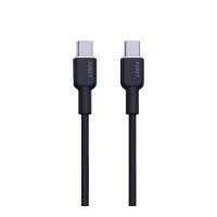 ราคา CHARGER CABLE (สายชาร์จ) AUKEY CIRCLET CB-NCC1 USB-C TO USB-C BRAIDED NYLON 1M - BLACK (#1062000257) (75504)