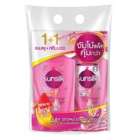 ราคา ซันซิล แชมพู+ครีมนวดผม สีชมพู 475+450 มล. x 1+1 (255052540366666)