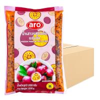 ราคา เอโร่ น้ำเสาวรสมีเมล็ดแช่แข็ง  1 ลัง (1 กก. x 10) (7275694555331)