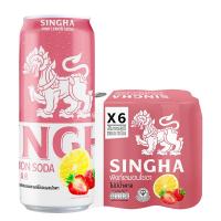 ราคา สิงห์ พิงก์เลมอนโซดา 330 มล. x 6 (283493924351755)