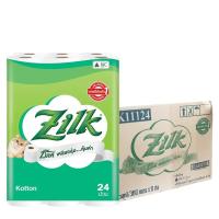 ราคา ซิลค์ คอตตอนกระดาษชำระ 24 ม้วน x 6 (7275722670275)