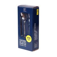 ราคา ซุปเปอร์ ล็อค ชุดช้อนส้อม-มีด สแตนเลสอย่างดีพรีเมี่ยม รุ่น 7008 x 16 (955958285941632)