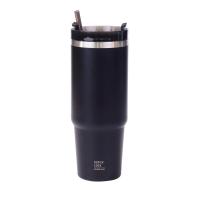 ราคา ซุปเปอร์ ล็อค แก้วน้ำสเตนเลส 304 แก้วน้ำเก็บอุณหภูมิ รุ่น S172 800 มล. สีดำ (729290421391004)