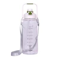 ราคา ซุปเปอร์ ล็อค ขวดน้ำพลาสติก พกพาง่าย พร้อมฝาปิด + หลอด + มีหูจับ + สายคล้องมือ รุ่น 6930 ไซส์จัมโบ้ 2.1 ล. สีเขียว (332374767149700)