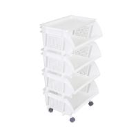 ราคา ซุปเปอร์ ล็อค ชั้นวางของอเนกประสงค์มีล้อ 4 ชั้น รุ่น 5994 (832690986453760)