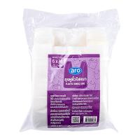 ราคา เอโร่ ถุงหูหิ้วใสหนา 6x14 นิ้ว 1 กก. (118991133643614)