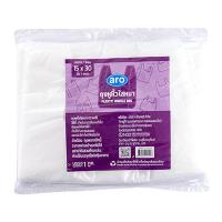 ราคา เอโร่ ถุงหูหิ้วใสหนา 15x30 นิ้ว 1 กก. (522639884598039)