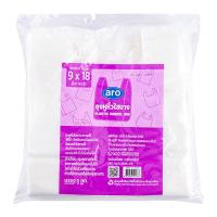 ราคา เอโร่ ถุงหูหิ้วบาง 9x18 นิ้ว 1 กก. (617579469537316)