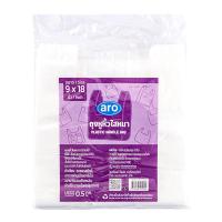 ราคา เอโร่ ถุงหูหิ้วหนา แบบขุ่น 9x18 นิ้ว 500 ก. (324253072231496)