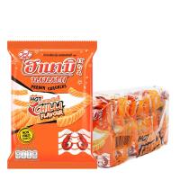 ราคา ฮานามิ ข้าวเกรียบกุ้ง รสฮอตชิลลี่ 30 ก. x 6 (7352695095491)
