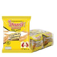 ราคา ฮานามิ ข้าวเกรียบกุ้ง รสกุ้งกระเทียมพริกไทย 15 ก. x 12 (7497447932099)