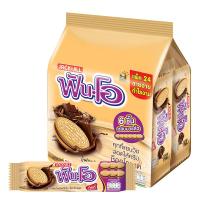 ราคา ฟันโอ คุกกี้แซนด์วิชสอดไส้ครีม รสช็อกโกแลต 40.5 ก. 24 ชิ้น (7115270553795)