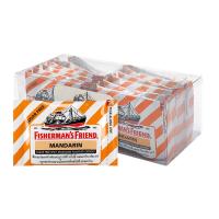 ราคา ฟิชเชอร์แมนส์ เฟรนด์ เฟรนด์ ลูกอมปราศจากน้ำตาล กลิ่นสไปซี่ แมนดาริน x 12 (866074300196789)