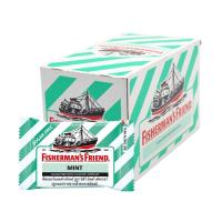 ราคา ฟิชเชอร์แมนส์ เฟรนด์ ชูการ์ฟรี เขียว-ขาว x 24 (7352706531523)