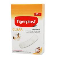 ราคา ไทเกอร์พล๊าส พลาสเตอร์ปิดแผล ชนิดใส 100 แผ่น (7497511338179)