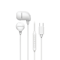 ราคา Philips หูฟังอินเอียร์แบบมีสาย In-ear Wired Headphones สาย Type C รุ่น Tae2146 (สีขาว) (180427881940926)