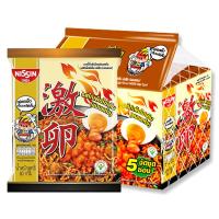 ราคา นิสชิน บะหมี่กึ่งสำเร็จรูป รสไก่เผ็ดเกาหลีไข่เค็ม 60 ก. x 5 (7164715794627)