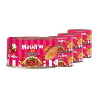 ราคา ปุ้มปุ้ย หอยลายทอดรสเผ็ด 70 ก. x 6 (7196395438275)