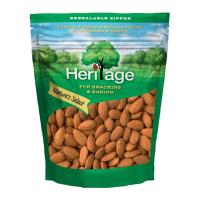 ราคา เฮอริเทจ อัลมอนด์เม็ดดิบ 500 ก. (7196430106819)