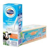 ราคา โฟร์โมสต์ นมโคแท้ 100% นมยูเอชที ไขมันต่ำ รสจืด 180 มล. x 48 (7078768771267)