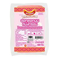 ราคา แหลมทอง ไส้กรอกรสนมหนังกรอบ 500 ก. (827863729953967)