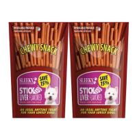 ราคา สลิคกี้ ชิววี่สแน็คแบบแท่ง รสตับ 175 ก. x 2 (919209111607992)