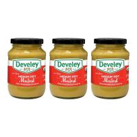 ราคา Develey (ดิวีเลย์) Medium Hot Mustard (มัสตาร์ดเผ็ดปานกลาง) ขนาด 350 กรัม แพ็ค 3 ขวด (563997318895042)