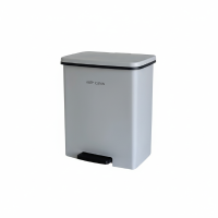 ราคา ดีเคดับบลิว(ร้านทางการ) ถังขยะขาเหยียบ ปิดนุ่นนวลไร้เสียงปิด รุ่น Hh-2660sp ขนาด 20 ลิตร สีเทา (270168336467594)