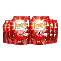 ราคา [ยกลัง] Fineline ไฟน์ไลน์ผลิตภัณฑ์ซักผ้าสูตรเข้มข้น ดีลักซ์ เพอร์ฟูม มิราเคิล เพอร์ฟูม 1,250มล. x6, สีแดง, ขจัดคราบติดแน่น กลิ่นหอมหรู (844206216428315)