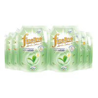 ราคา [ยกลัง] Fineline ไฟน์ไลน์ผลิตภัณฑ์ซักผ้า สูตรเข้มข้น ออร์แกนิค อโล เวร่า 1,250 มล.x6 สีเขียว, กลิ่นหอมอ่อนโยน (831314565414651)