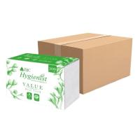 ราคา ไฮจีนิสท์ กระดาษเช็ดมือแบบแผ่น บีเจซีฯแวลู 1 ชั้น 300 แผ่น x 24 (453727896108310)