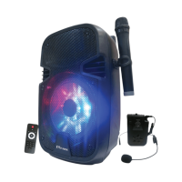 ราคา Mcrock ลำโพงบลูทูธ 10 นิ้ว แถมไมโครโฟน รุ่น Dht-721dt(a10) ช่วยสอน ล้อลาก กลางแจ้ง (459408701963197)