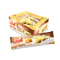 ราคา กรินนี่ รสฮันนี่บัตเตอร์ เคลือบรสฮันนี่บัตเตอร์ 15g (กล่อง 12 ชิ้น) (737826218368554)