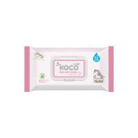 ราคา ทิชชู่เปียก Koco baby undefined wet wipes Baby Powder undefined ขนาด 100 แผ่น (972502137334744)