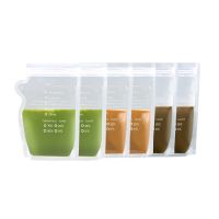 ราคา ถุงซิปใส่เครื่องดื่ม ถุงบรรจุเครื่องดื่มแบบพกพา ถุงกาแฟเดลิเวอรี่ แพ็ค 150 ใบ (122157129006339)