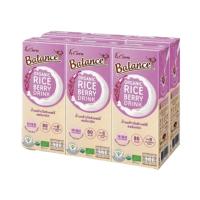 ราคา 4care Balance น้ำนมข้าวไรซ์เบอร์รี่ออร์แกนิก (180 ml x 6 กล่อง) อร่อยดื่มง่าย ไม่มีแลคโตส ไม่มีกลูเตน (361536589482700)
