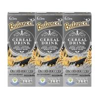 ราคา 4care Balance ซีเรียลดริ๊งค์ นมธัญพืช รสงาดำแท้ (180 ml x 3 กล่อง) น้ำตาลน้อย ไฟเบอร์สูง แพ้นมวัวทานได้ (807347109109102)