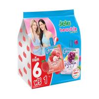 ราคา เจเล่ บิวตี้ เยลลี่คาราจีแนน 0% วิตามิน เอ ซี อี + ลิ้นจี่ 140 ก. x 6+1 (775938856839629)