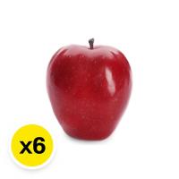 ราคา แอปเปิ้ลแดง เบอร์ 113 แพ็ค 6 ลูก (629145886274233)