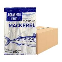 ราคา ซาบะนอร์เวย์แล่แช่แข็ง 1 ลัง (800 ก. x 10) (7499686904003)