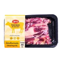 ราคา เอโร่ เรด เนื้อร่องซี่โครงวัว ดรายเอจ 21 วัน 300 ก. (7416145182915)
