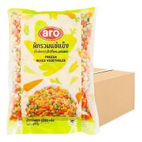 ราคา เอโร่ ผักรวมแช่แข็ง 1 ลัง (1 กก. x 10) (7275686265027)
