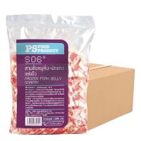 ราคา พีเอสฟู้ดส์ สามชั้นหมูหั่นผัดแกงแช่แข็ง 1 ลัง (1 กก. x 10) (479604747552681)