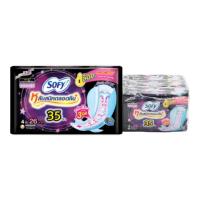 ราคา โซฟี แบบกระชับ ผ้าอนามัยแบบกลางคืน 35 ซม. 4 ชิ้น x 6 (7325031563459)