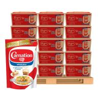 ราคา คาร์เนชัน นมข้นจืด 1 กก. 20 ถุง x 35 ลัง (1 พาเลท) (821762722965990)